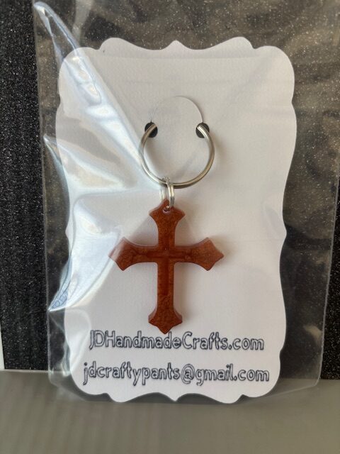 Cross Keychain